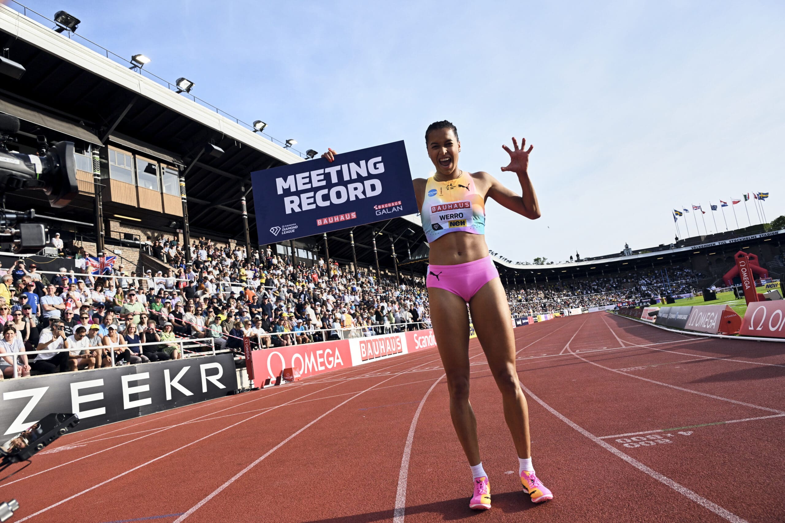 Audrey Werro, Women's 800m