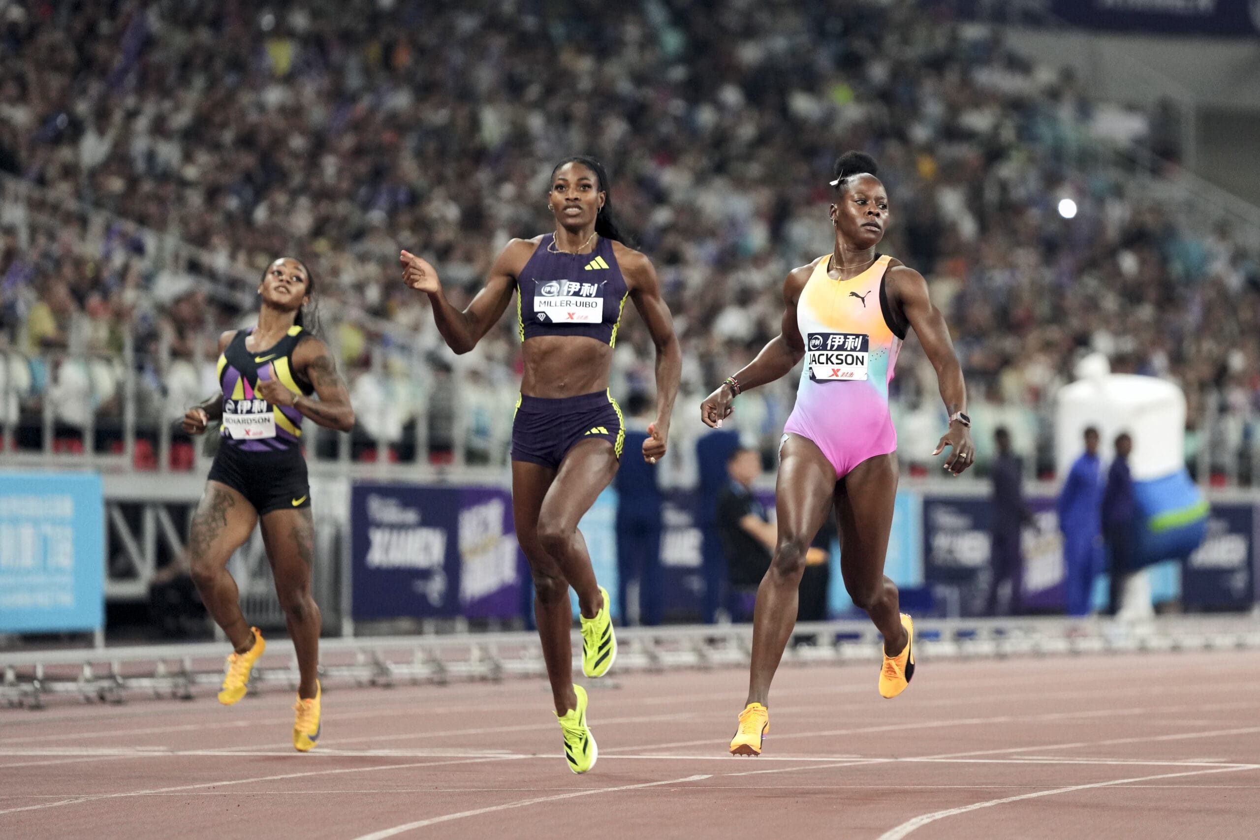 Shericka Jackson, Shaunae Miller-Uibo, Women's 200m